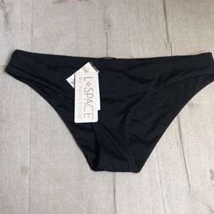 L*Space black bikini bottoms